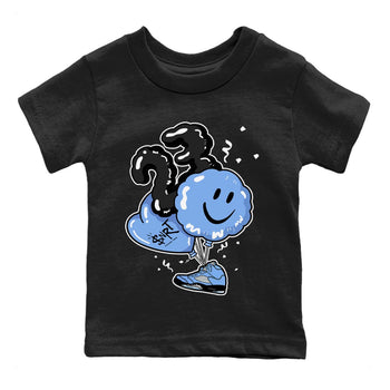 Jordan 5 UNC Sneaker Match Tees Balloon Sneaker Tees Jordan 5 UNC Sneaker Release Tees Kids Shirts