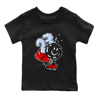 Air Jordan 6 Toro Bravo Sneaker Match Tees Balloon Sneaker Tees Toro Bravo 6s T-Shirt Kids Shirts Black 2