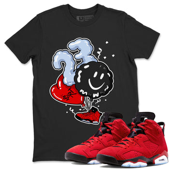 Air Jordan 6 Toro Bravo Sneaker Match Tees Balloon Sneaker Tees Toro Bravo 6s T-Shirt Unisex Shirts Black 1