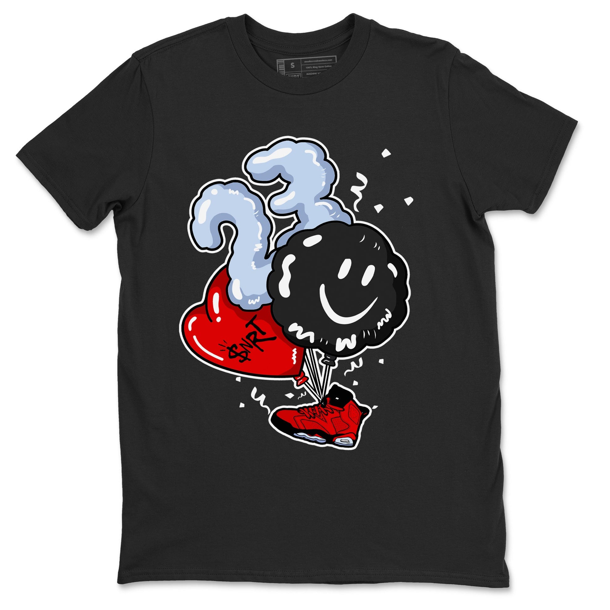 Air Jordan 6 Toro Bravo Sneaker Match Tees Balloon Sneaker Tees Toro Bravo 6s T-Shirt Unisex Shirts Black 2