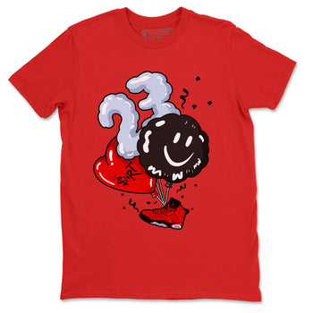 Air Jordan 6 Toro Bravo Sneaker Match Tees Balloon Sneaker Tees Toro Bravo 6s T-Shirt Unisex Shirts Red 2