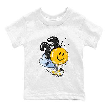 Air Jordan 6 Yellow Ochre shirt to match jordans Balloon sneaker tees 6s Yellow Ochre SNRT sneaker release tees baby toddler White 2 cotton Shirt