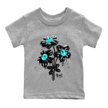 Air Force 1 Tiffany Sneaker Match Tees balloon bouquet Sneaker Tees Air Force 1 Low x Tiffany & Co Sneaker Release Tees Kids Shirts Heather Grey 2