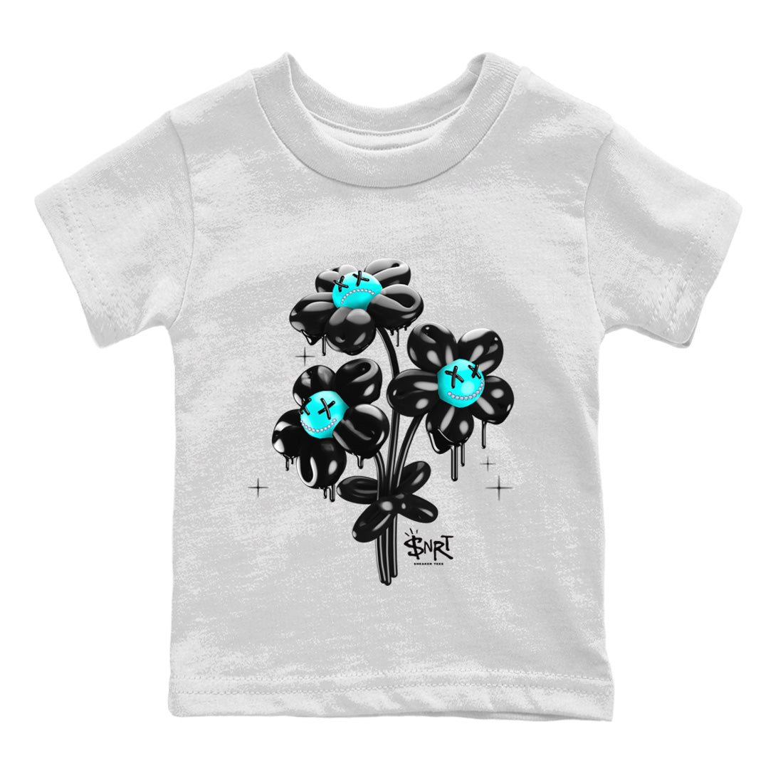 Air Force 1 Tiffany Sneaker Match Tees balloon bouquet Sneaker Tees Air Force 1 Low x Tiffany & Co Sneaker Release Tees Kids Shirts White 2