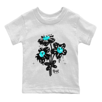 Air Force 1 Tiffany Sneaker Match Tees balloon bouquet Sneaker Tees Air Force 1 Low x Tiffany & Co Sneaker Release Tees Kids Shirts White 2