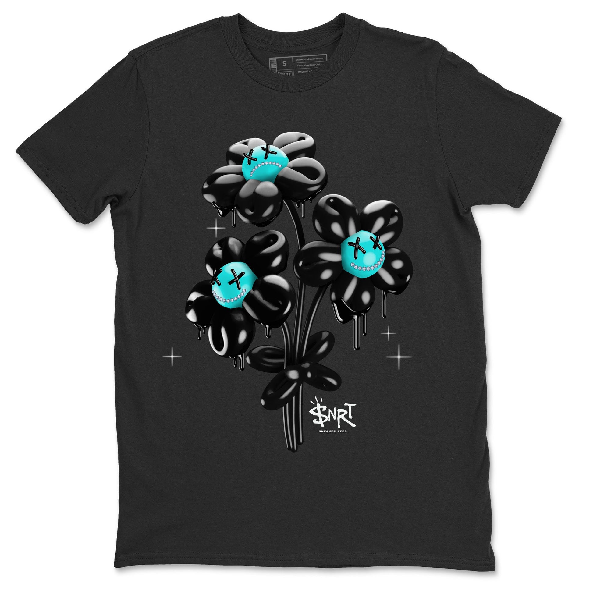 Air Force 1 Tiffany Sneaker Match Tees balloon bouquet Sneaker Tees Air Force 1 Low x Tiffany & Co Sneaker Release Tees Unisex Shirts Black 2