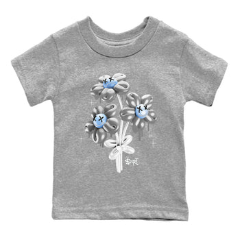 Air Jordan 11 White Cement Sneaker Match Tees balloon bouquet Sneaker Tees Air Jordan 11 Cement Grey Sneaker Release Tees Kids Shirts Heather Grey 2