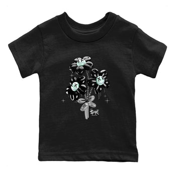 3s Green Glow shirt to match jordans Balloon Bouquet sneaker tees Air Jordan 3 Green Glow SNRT sneaker release tees baby toddler Black 2 cotton Shirt