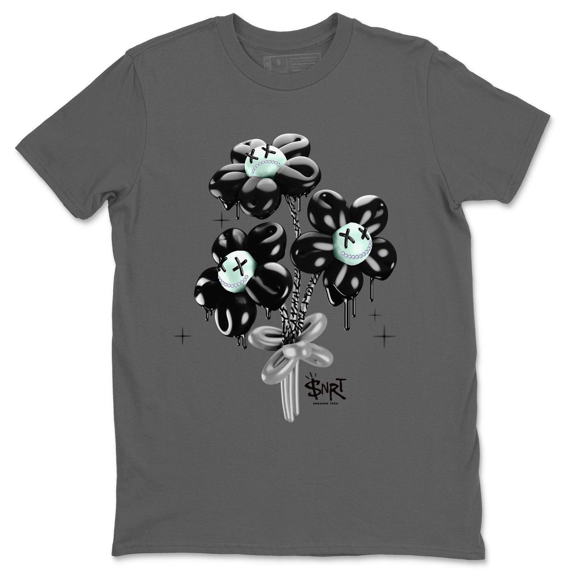 3s Green Glow shirt to match jordans Balloon Bouquet sneaker tees Air Jordan 3 Green Glow SNRT Sneaker Release Tees unisex cotton Cool Grey 2 crew neck shirt