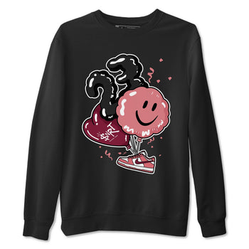 Dunks Valentines Day shirt to match jordans Balloon sneaker tees Dunks Valentine's Day SNRT sneaker Release Tees unisex cotton Black 2 crew neck shirt