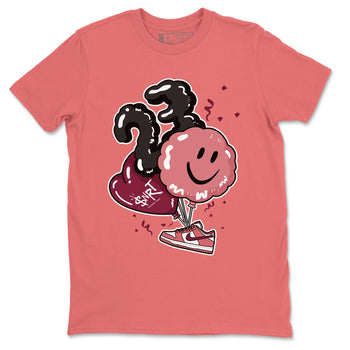 Dunks Valentines Day shirt to match jordans Balloon sneaker tees Dunks Valentine's Day SNRT sneaker Release Tees unisex cotton Coral 2 crew neck shirt