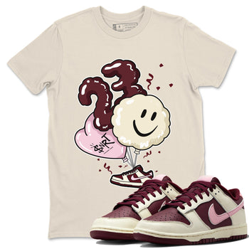 Dunk Valentines Day Sneaker Match Tees Balloon Sneaker Tees Nike Dunk Valentine's Day Sneaker SNRT Sneaker Tees Unisex Shirts