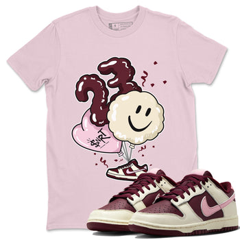Dunk Valentines Day Sneaker Match Tees Balloon Sneaker Tees Nike Dunk Valentine's Day Sneaker SNRT Sneaker Tees Unisex Shirts