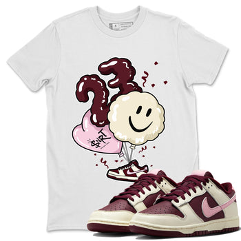 Dunk Valentines Day Sneaker Match Tees Balloon Sneaker Tees Nike Dunk Valentine's Day Sneaker SNRT Sneaker Tees Unisex Shirts