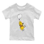 Air Jordan 13 Wheat shirt to match jordans Balloon Ride sneaker tees 13s Wheat SNRT Sneaker Release Tees Baby Toddler White 2 T-Shirt