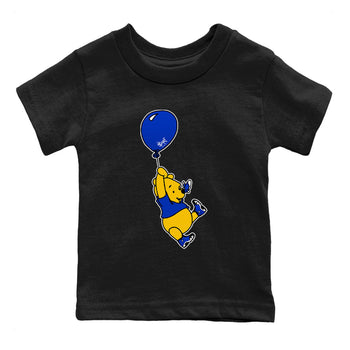 AJ14 Laney shirt to match jordans Balloon Ride sneaker tees Air Jordan 14 Laney SNRT Sneaker Release Tees Baby Toddler Black 2 T-Shirt