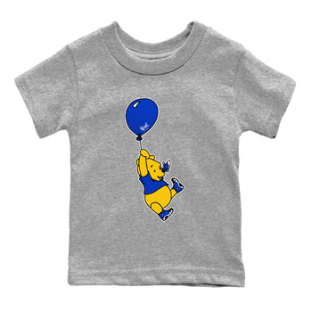 AJ14 Laney shirt to match jordans Balloon Ride sneaker tees Air Jordan 14 Laney SNRT Sneaker Release Tees Baby Toddler Heather Grey 2 T-Shirt