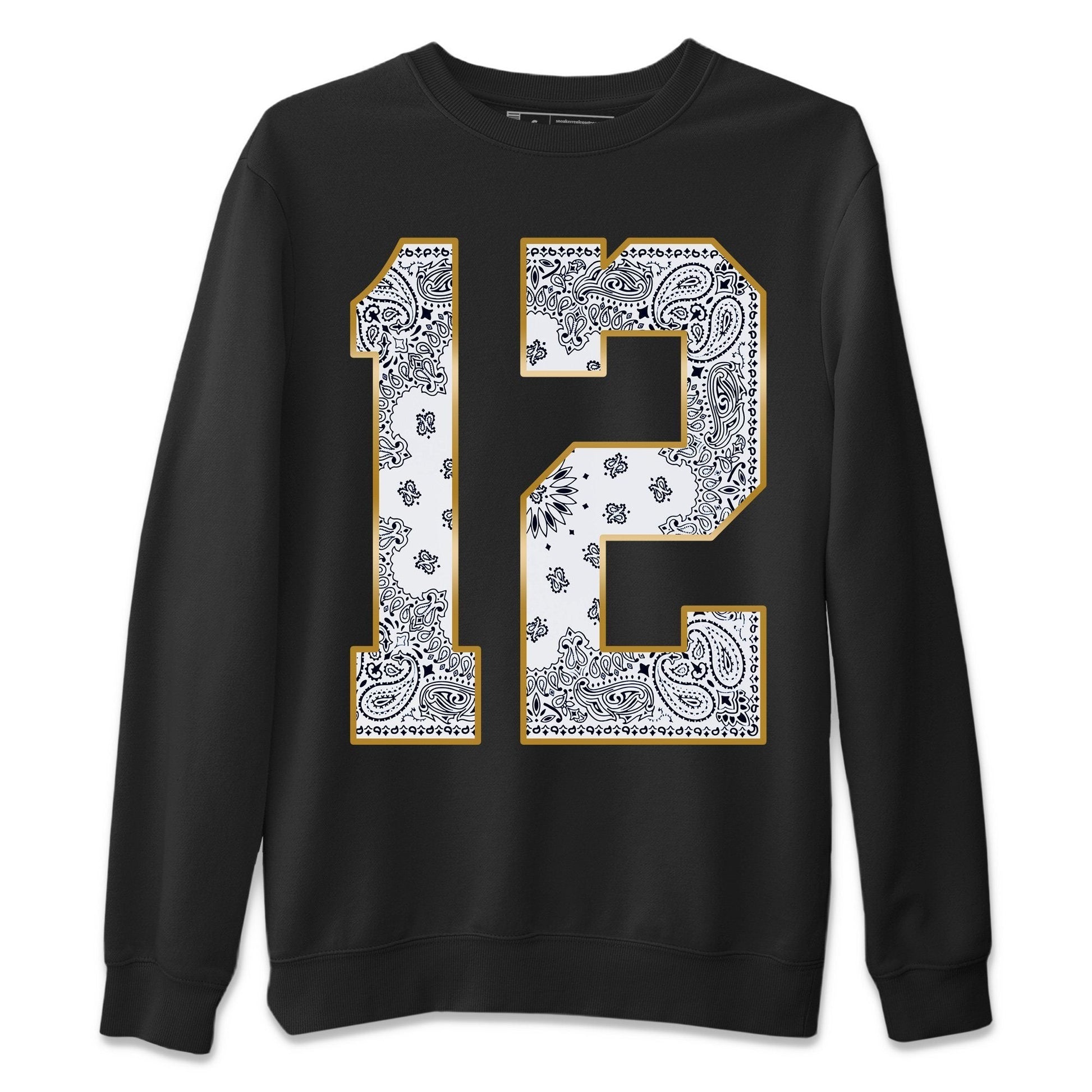 Jordan 12 Royalty Sneaker Match Tees Bandana 12 Sneaker Tees Jordan 12 Royalty Sneaker Release Tees Unisex Shirts