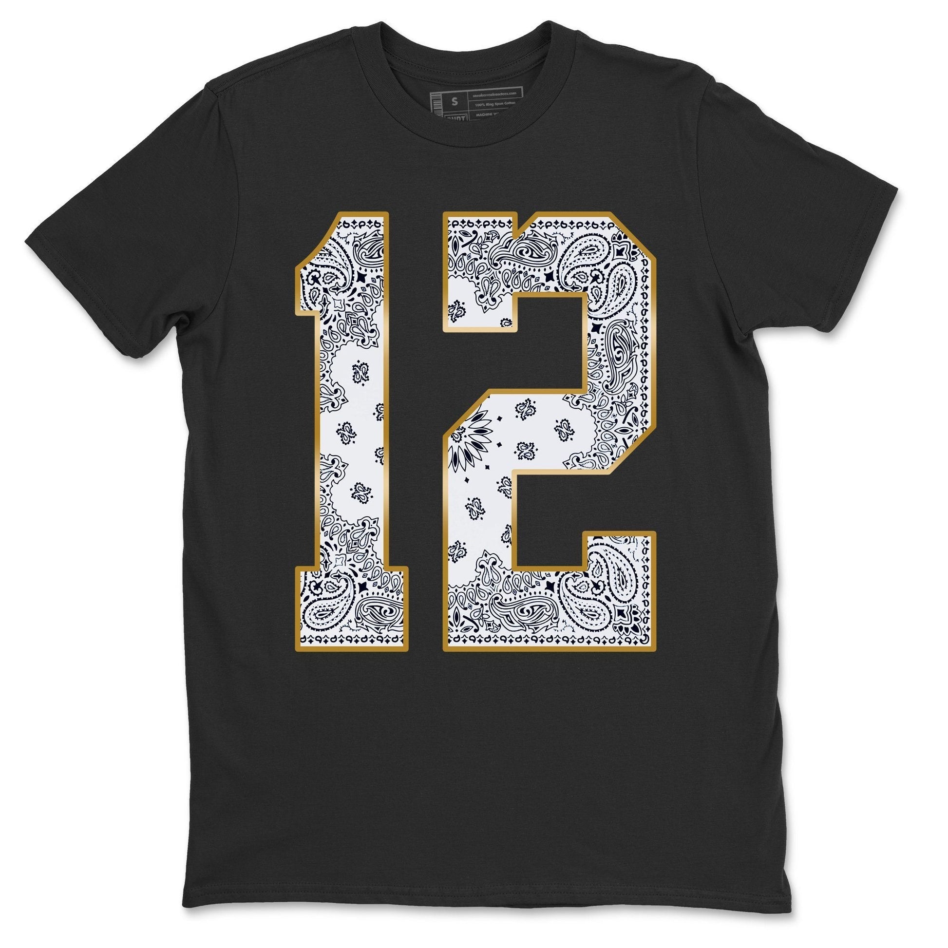 Jordan 12 Royalty Sneaker Match Tees Bandana 12 Sneaker Tees Jordan 12 Royalty Sneaker Release Tees Unisex Shirts