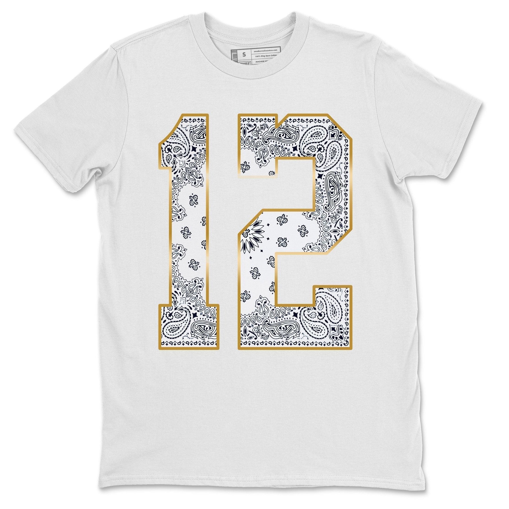 Jordan 12 Royalty Sneaker Match Tees Bandana 12 Sneaker Tees Jordan 12 Royalty Sneaker Release Tees Unisex Shirts