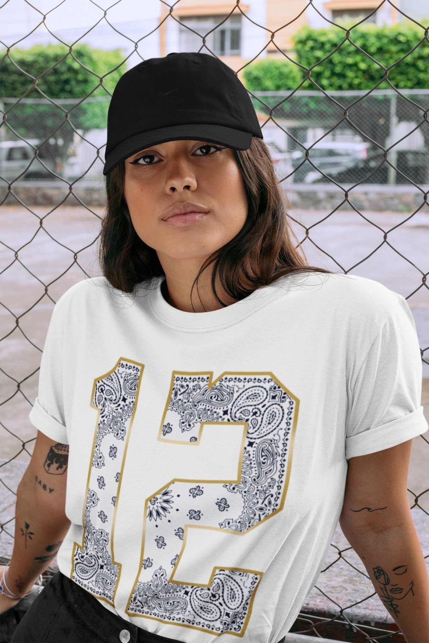 Jordan 12 Royalty Sneaker Match Tees Bandana 12 Sneaker Tees Jordan 12 Royalty Sneaker Release Tees Unisex Shirts