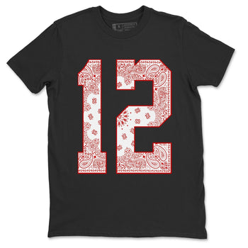 Jordan 12 Twist Sneaker Match Tees Bandana 12 Sneaker Tees Jordan 12 Twist Sneaker Release Tees Unisex Shirts