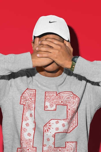 Jordan 12 Twist Sneaker Match Tees Bandana 12 Sneaker Tees Jordan 12 Twist Sneaker Release Tees Unisex Shirts