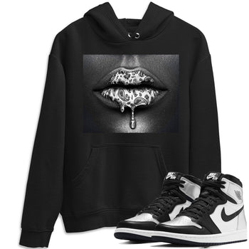 Jordan 1 Silver Toe Sneaker Match Tees Bandana Lips Sneaker Tees Jordan 1 Silver Toe Sneaker Release Tees Unisex Shirts