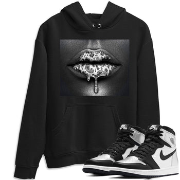 Jordan 1 Silver Toe Sneaker Match Tees Bandana Lips Sneaker Tees Jordan 1 Silver Toe Sneaker Release Tees Unisex Shirts