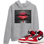 Jordan 1 Chicago Sneaker Match Tees Bandana Lips Sneaker Tees Jordan 1 Chicago Sneaker Release Tees Unisex Shirts