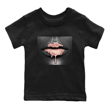 Dunk Low WMNS Rose Whisper shirt to match jordans Bandana Lips sneaker tees Dunk Rose Whisper SNRT Sneaker Release Tees Baby Toddler Kids Black 2 T-Shirt
