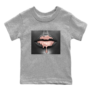 Dunk Low WMNS Rose Whisper shirt to match jordans Bandana Lips sneaker tees Dunk Rose Whisper SNRT Sneaker Release Tees Baby Toddler Kids Heather Grey 2 T-Shirt