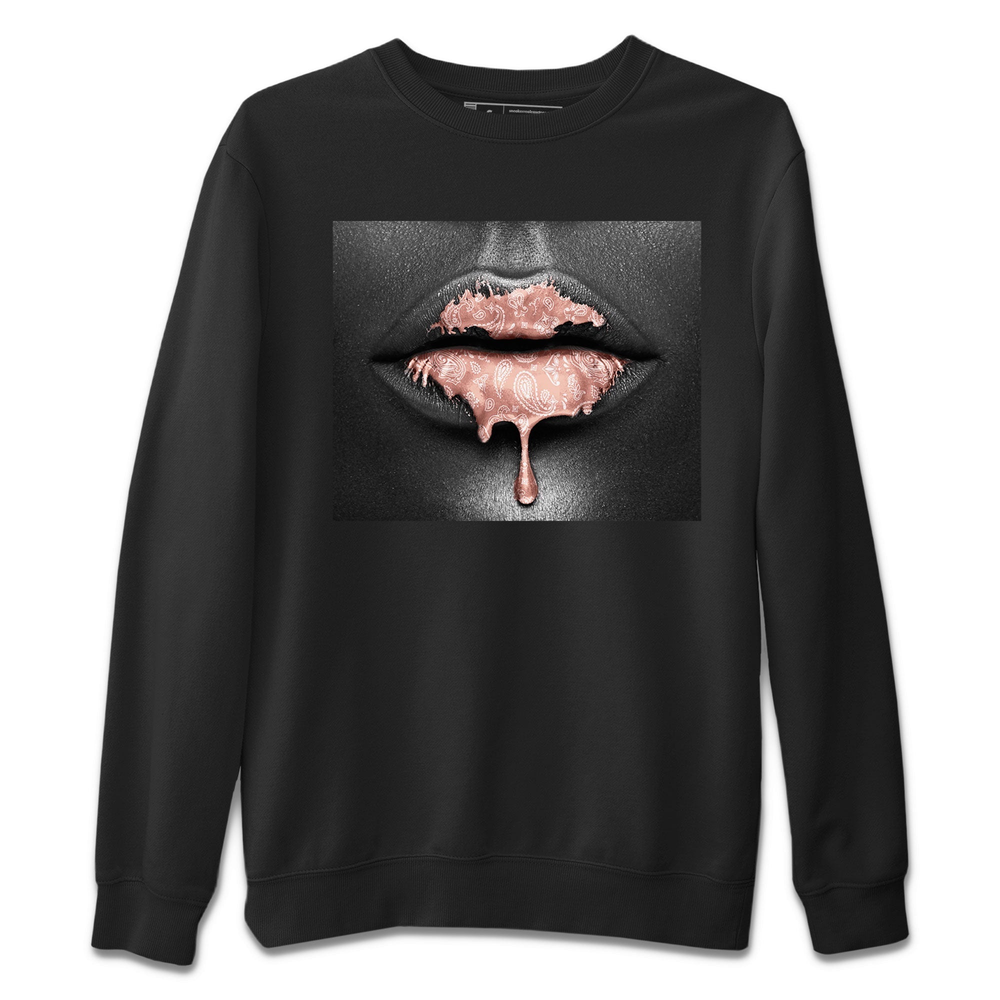 Dunk Low WMNS Rose Whisper shirt to match jordans Bandana Lips sneaker tees Dunk Rose Whisper SNRT Sneaker Release Tees Casual Unisex shirts Black 2 T-Shirt