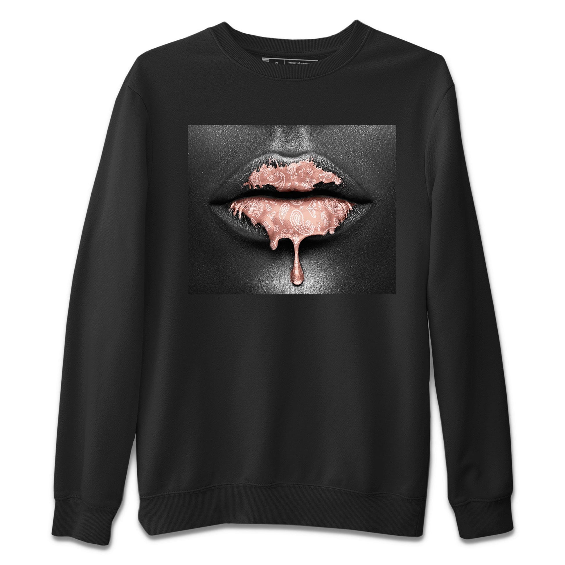 Dunk Low WMNS Rose Whisper shirt to match jordans Bandana Lips sneaker tees Dunk Rose Whisper SNRT Sneaker Release Tees Casual Unisex shirts Black 2 T-Shirt