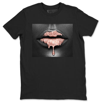 Dunk Low WMNS Rose Whisper shirt to match jordans Bandana Lips sneaker tees Dunk Rose Whisper SNRT Sneaker Release Tees Casual Unisex shirts Black 2 T-Shirt