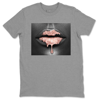 Dunk Low WMNS Rose Whisper shirt to match jordans Bandana Lips sneaker tees Dunk Rose Whisper SNRT Sneaker Release Tees Casual Unisex shirts Heather Grey 2 T-Shirt