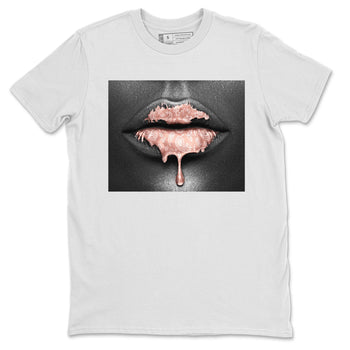 Dunk Low WMNS Rose Whisper shirt to match jordans Bandana Lips sneaker tees Dunk Rose Whisper SNRT Sneaker Release Tees Casual Unisex shirts White 2 T-Shirt