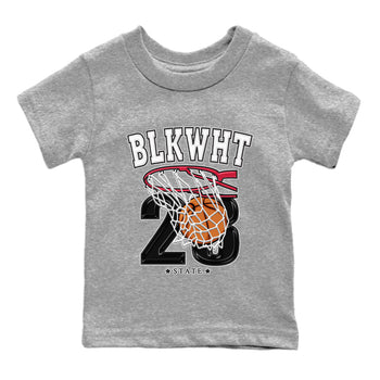 Air Jordan 1 Black White Sneaker Match Tees Basketball Sneaker Tees Air Jordan 1 Black White Sneaker Release Tees Kids Shirts
