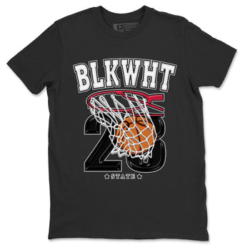 Air Jordan 1 Black White Sneaker Match Tees Basketball Sneaker Tees Air Jordan 1 Black White Sneaker Release Tees Unisex Shirts