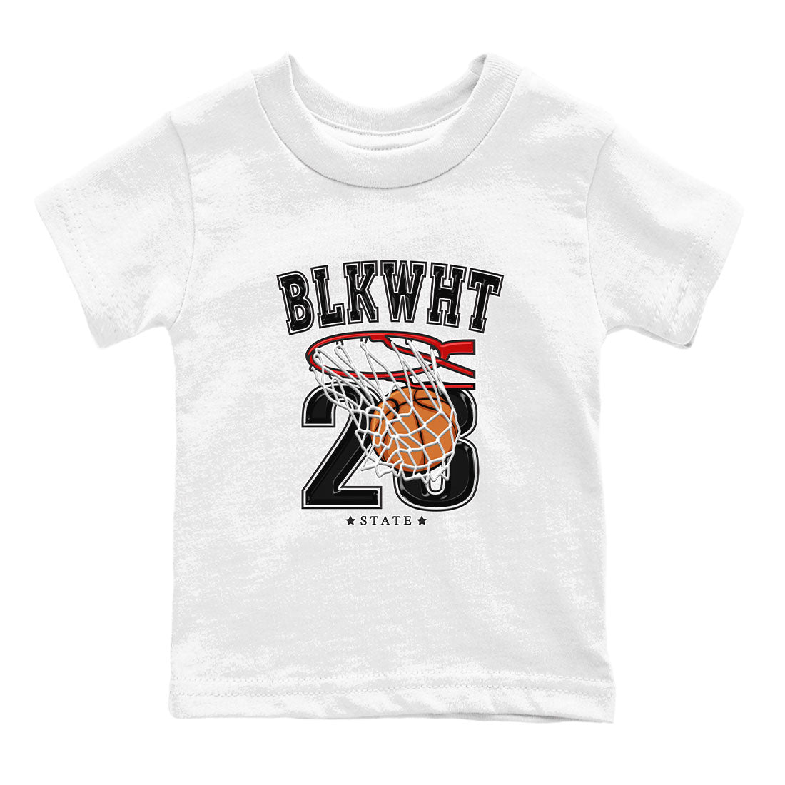 1s Black White shirt to match jordans Basketball sneaker tees Air Jordan 1 Black White SNRT sneaker release tees baby toddler White 2 cotton Shirt