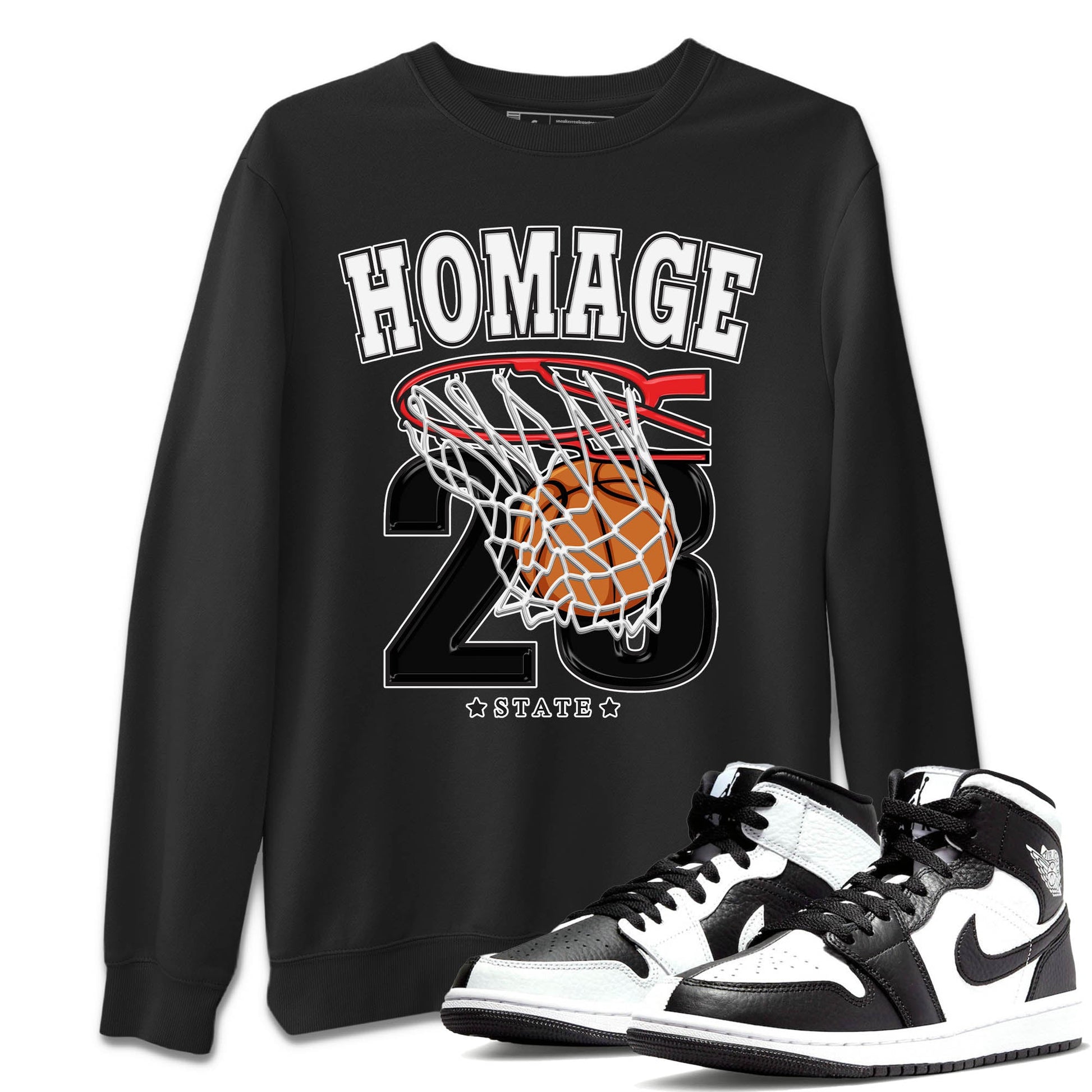 Jordan 1 Homage Sneaker Match Tees Basketball Sneaker Tees Jordan 1 Homage Sneaker Release Tees Unisex Shirts