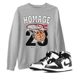 Jordan 1 Homage Sneaker Match Tees Basketball Sneaker Tees Jordan 1 Homage Sneaker Release Tees Unisex Shirts