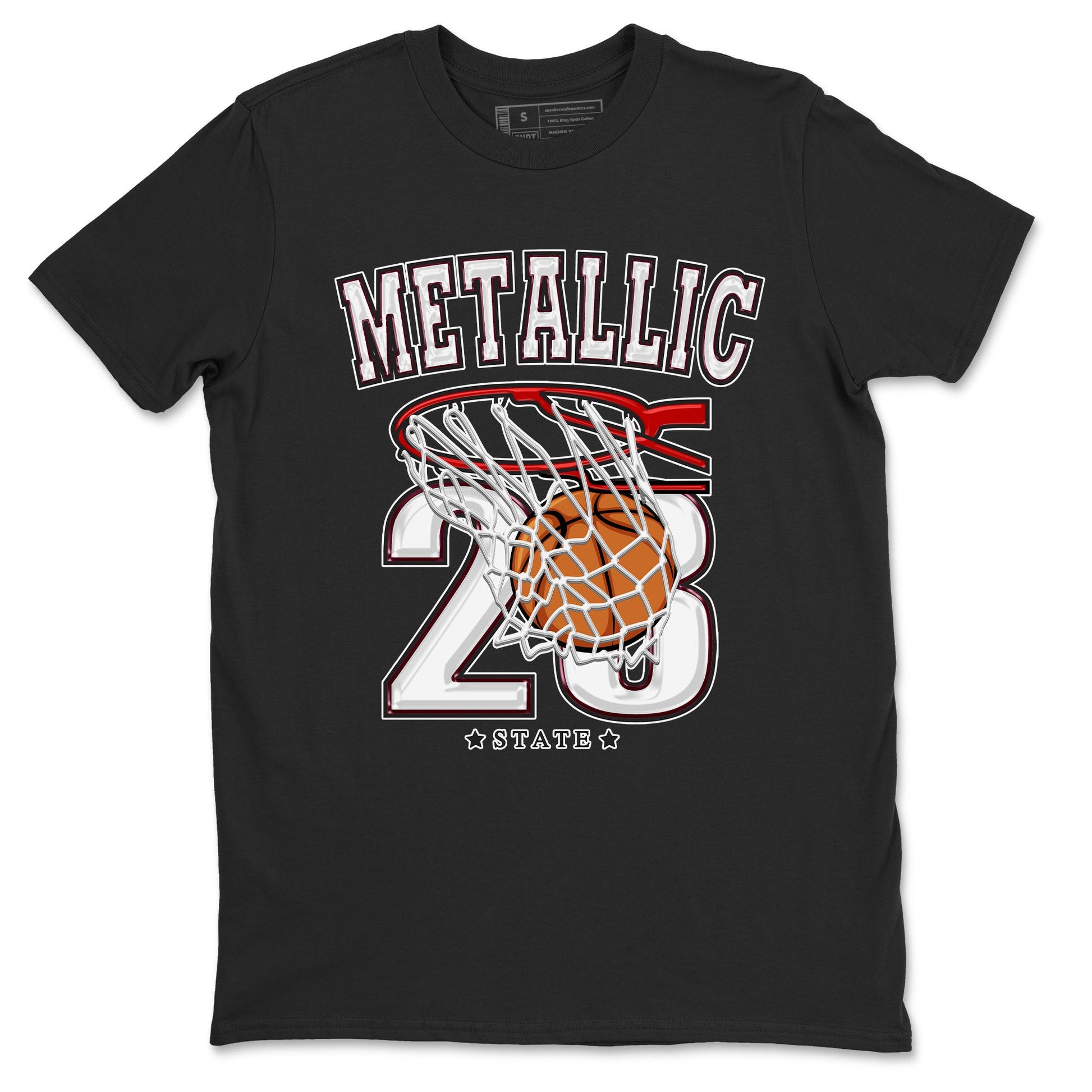 AJ1 Metalic Burgundy shirt to match jordans Basketball sneaker tees Air Jordan 1 Metalic Burgundy SNRT Sneaker Release Tees unisex cotton Black 2 crew neck shirt