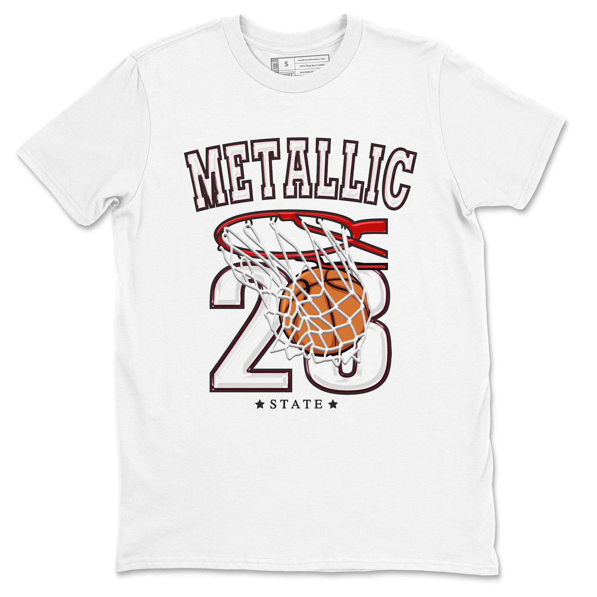 AJ1 Metalic Burgundy shirt to match jordans Basketball sneaker tees Air Jordan 1 Metalic Burgundy SNRT Sneaker Release Tees unisex cotton White 2 crew neck shirt