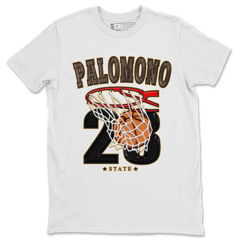 Air Jordan 1 Palomino shirt to match jordans Basketball sneaker tees Crew Neck Jordan 1 Retro High OG Palomino SNRT Sneaker Release Tees Unisex Casual Shirts White 2 T-Shirt