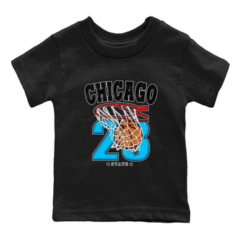 Air Jordan 1 Low UNC to Chicago shirt to match jordans Basketball sneaker tees Air Jordan 1 UNC to Chicago SNRT Sneaker Release Tees Baby Toddler Black 2 T-Shirt