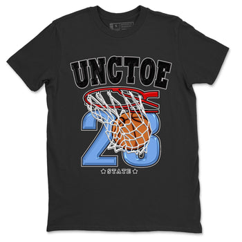 Air Jordan 1 Retro High OG University Blue shirt to match jordans Basketball sneaker tees Air Jordan 1 UNC Toe SNRT Sneaker Release Tees Unisex Black 2 T-Shirt