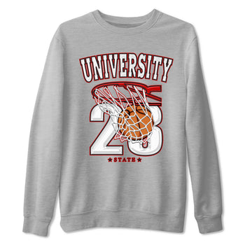 1s Low University Red shirt to match jordans Basketball sneaker tees Air Jordan 1 University Red SNRT Sneaker Tees Sneaker Matching Clothing Brand Unisex Sneaker Tee Heather Grey 2 T-Shirt