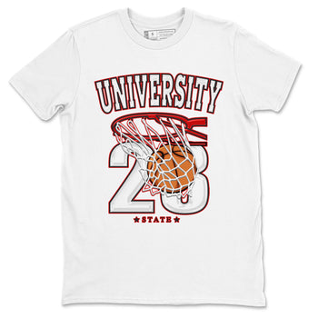 1s Low University Red shirt to match jordans Basketball sneaker tees Air Jordan 1 University Red SNRT Sneaker Tees Sneaker Matching Clothing Brand Unisex Sneaker Tee White 2 T-Shirt