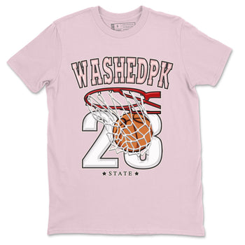 Air Jordan 1 Washed Pink Sneaker Match Tees Basketball Sneaker Tees AJ1 Washed Pink Sneaker Release Tees Unisex Shirts Pink 2